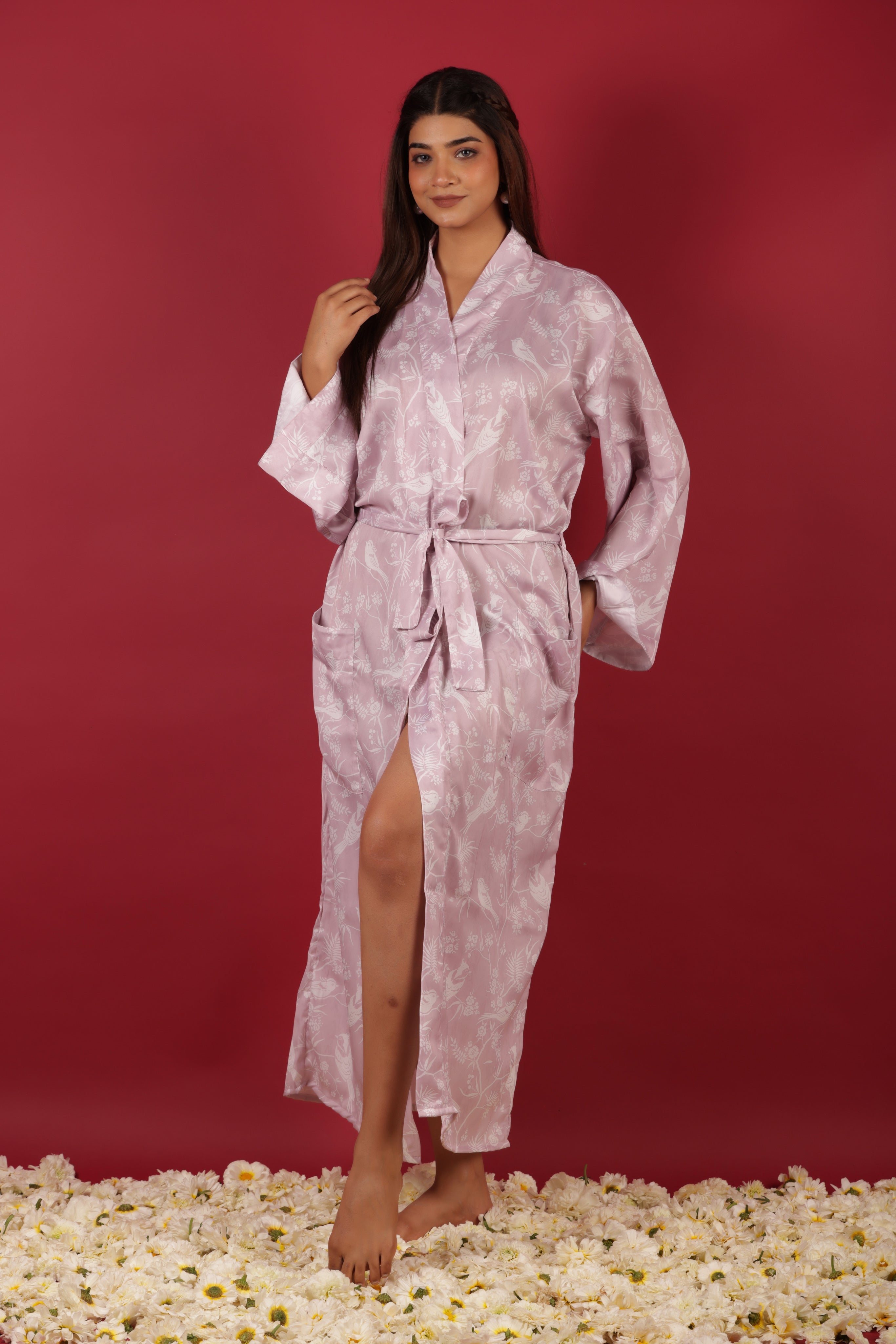 Tie Dye Beach Coverup Bathrobe Kimonos