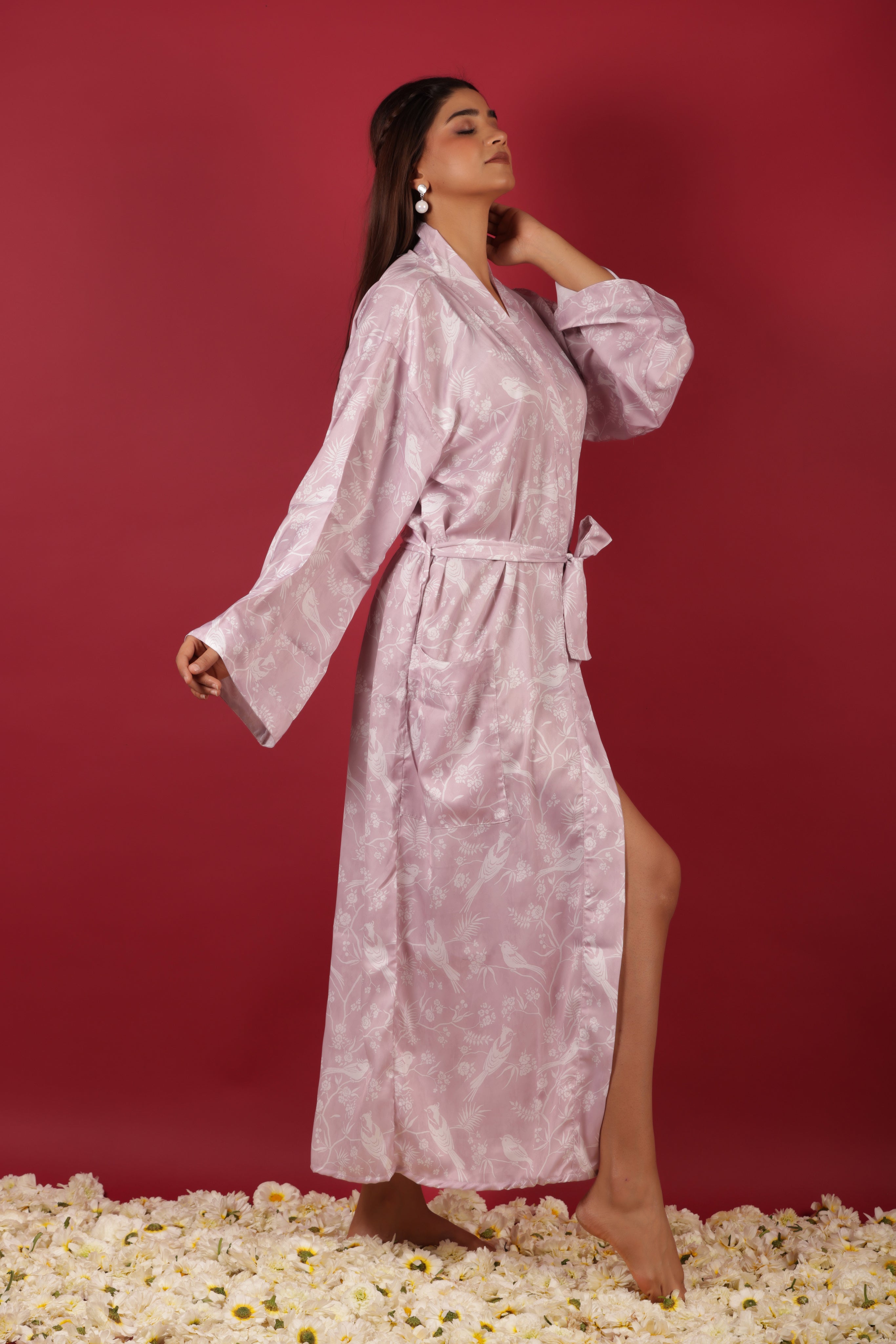 Tie Dye Beach Coverup Bathrobe Kimonos