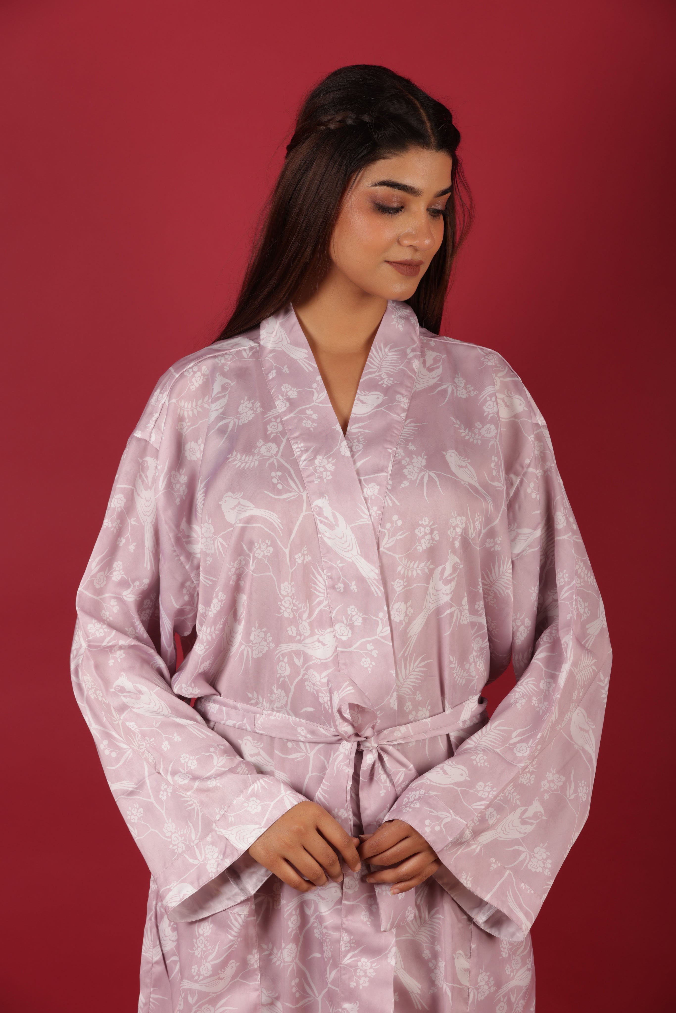 Tie Dye Beach Coverup Bathrobe Kimonos