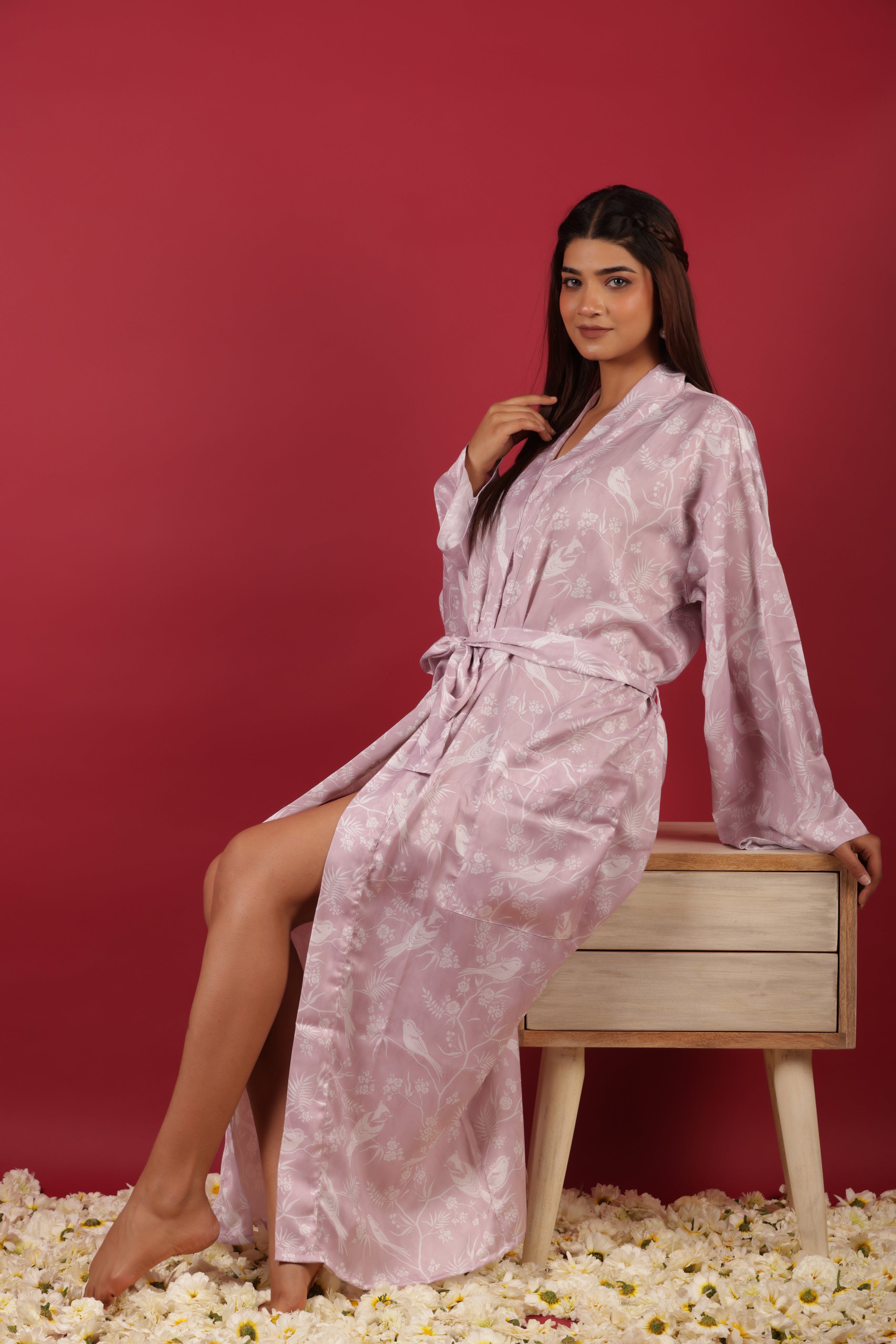 Tie Dye Beach Coverup Bathrobe Kimonos